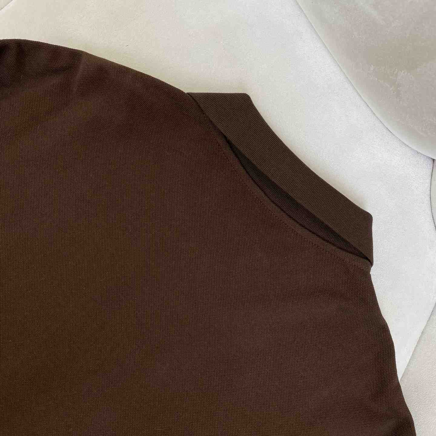 Miu Miu Piqué and Jersey Polo Shirt - 