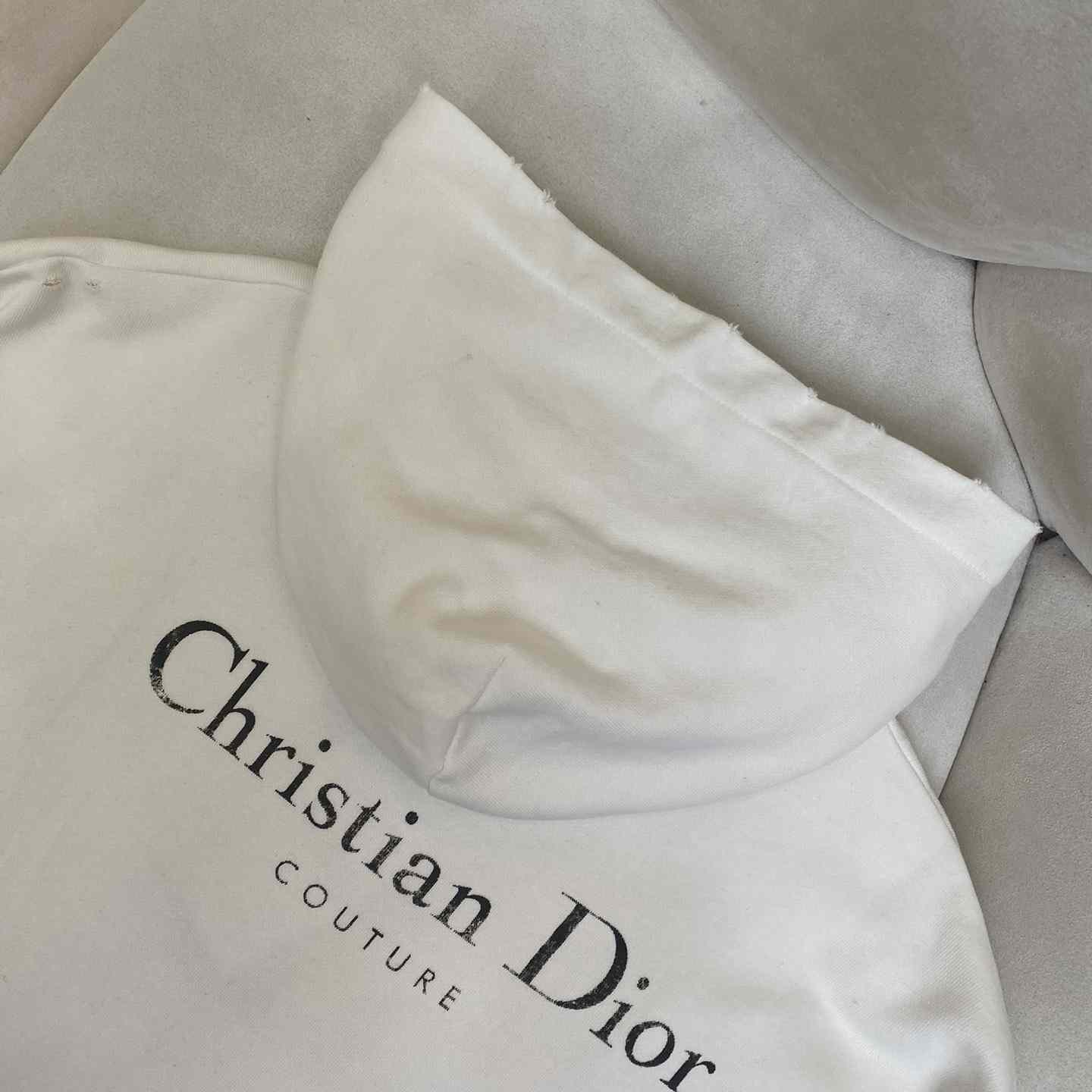 Christian Dior Couture Hooded Lined Sweatshirt  - 
