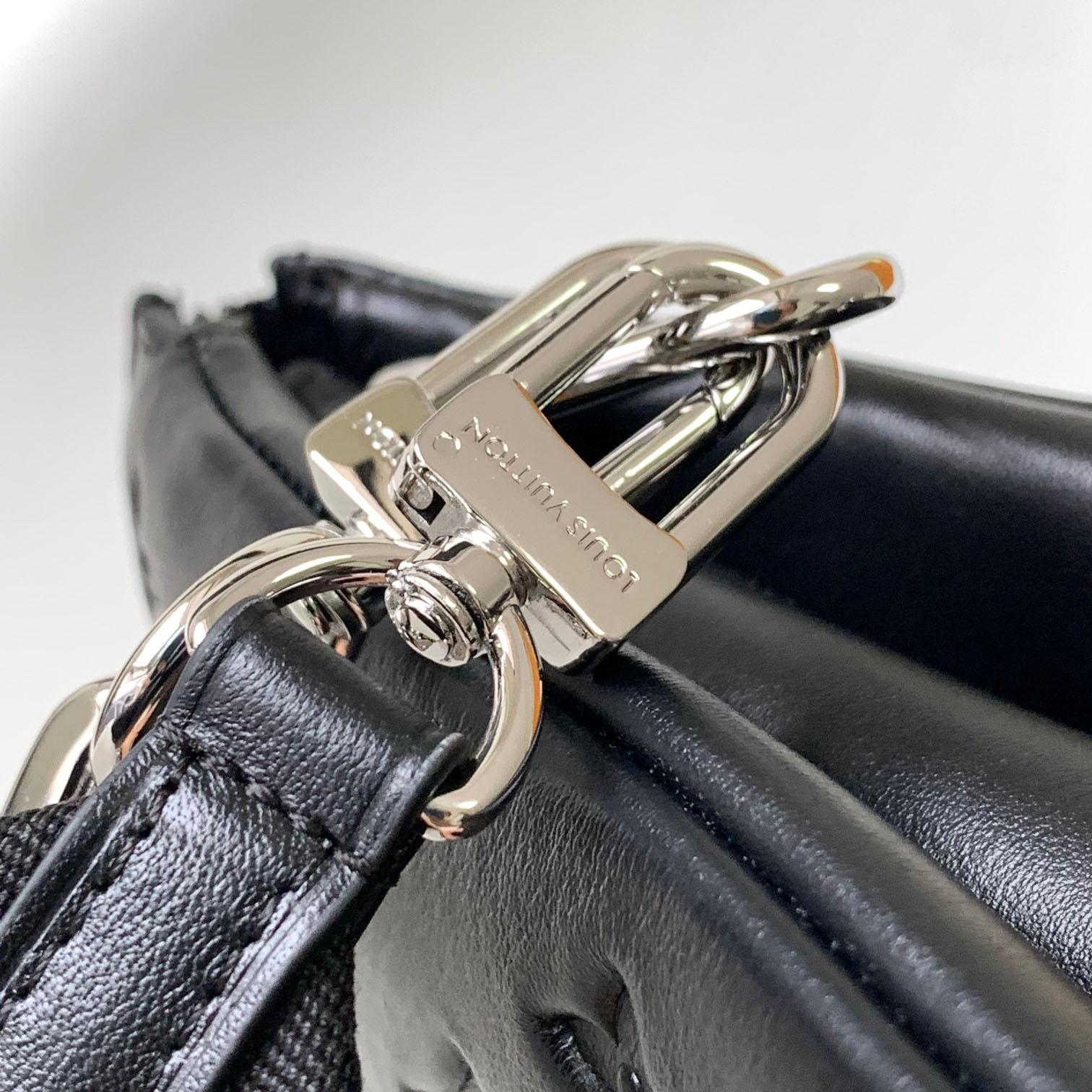 Louis Vuitton Coussin Black Lamb (26 x 20 x 12cm)    M57790  - 