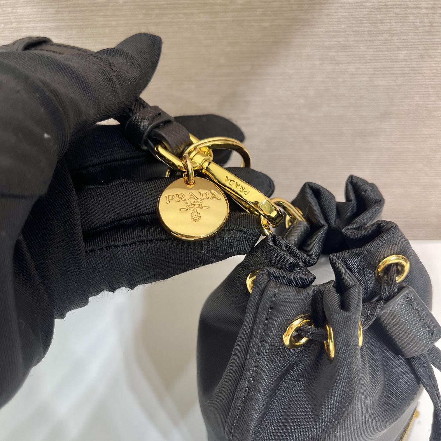 Prada Mini Icon Re-Nylon Bag Charm - 