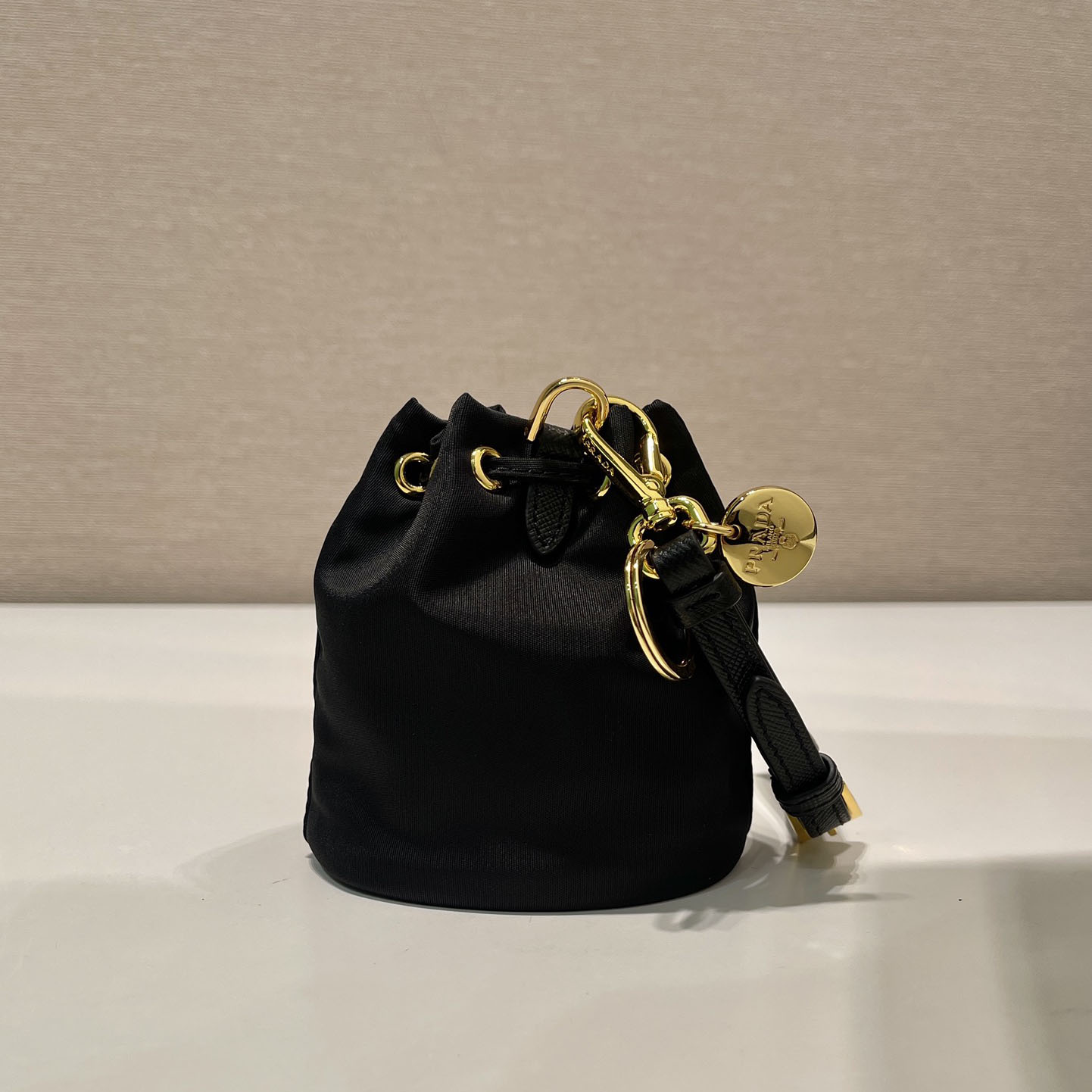 Prada Mini Icon Re-Nylon Bag Charm - 