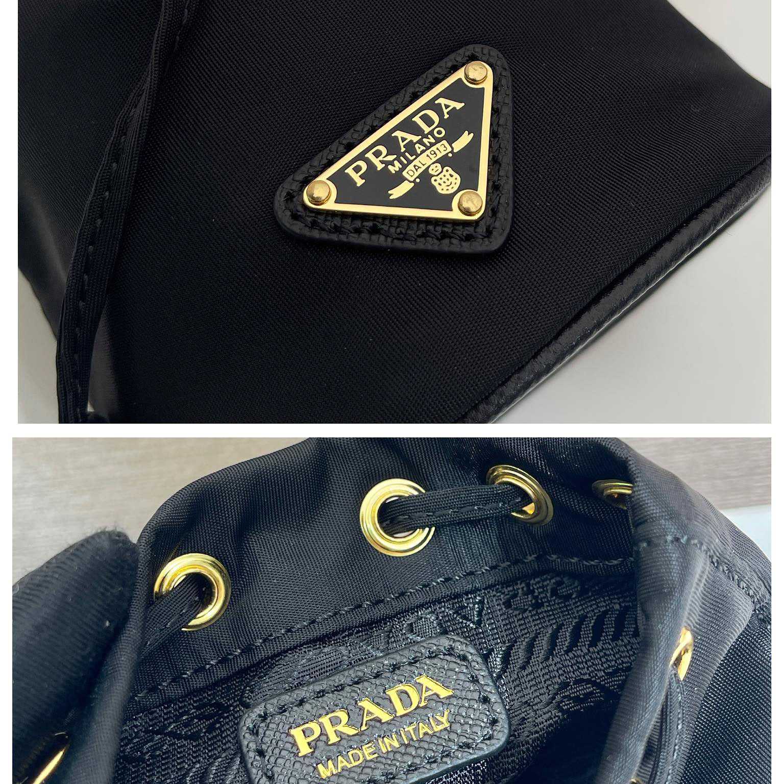 Prada Mini Icon Re-Nylon Bag Charm - 