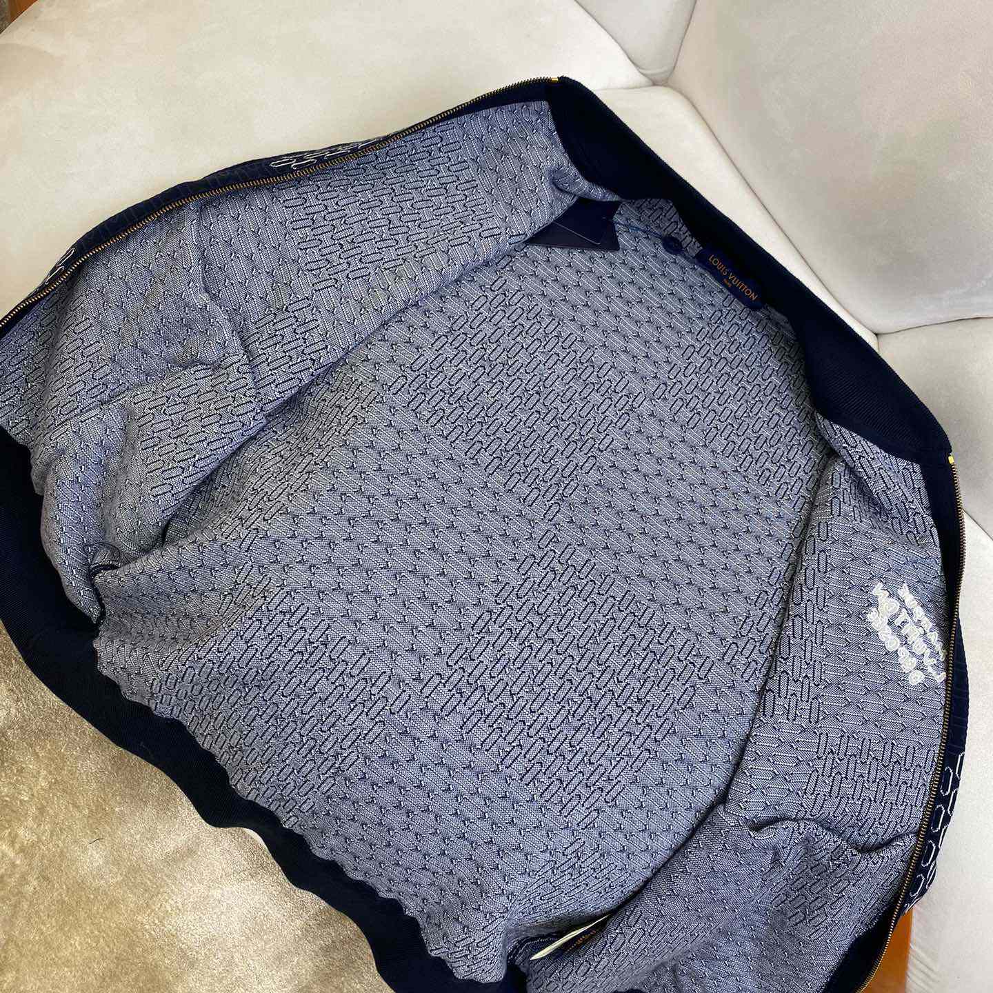 Louis Vuitton Damier Quilted Cotton Bomber  1AFXOP - 