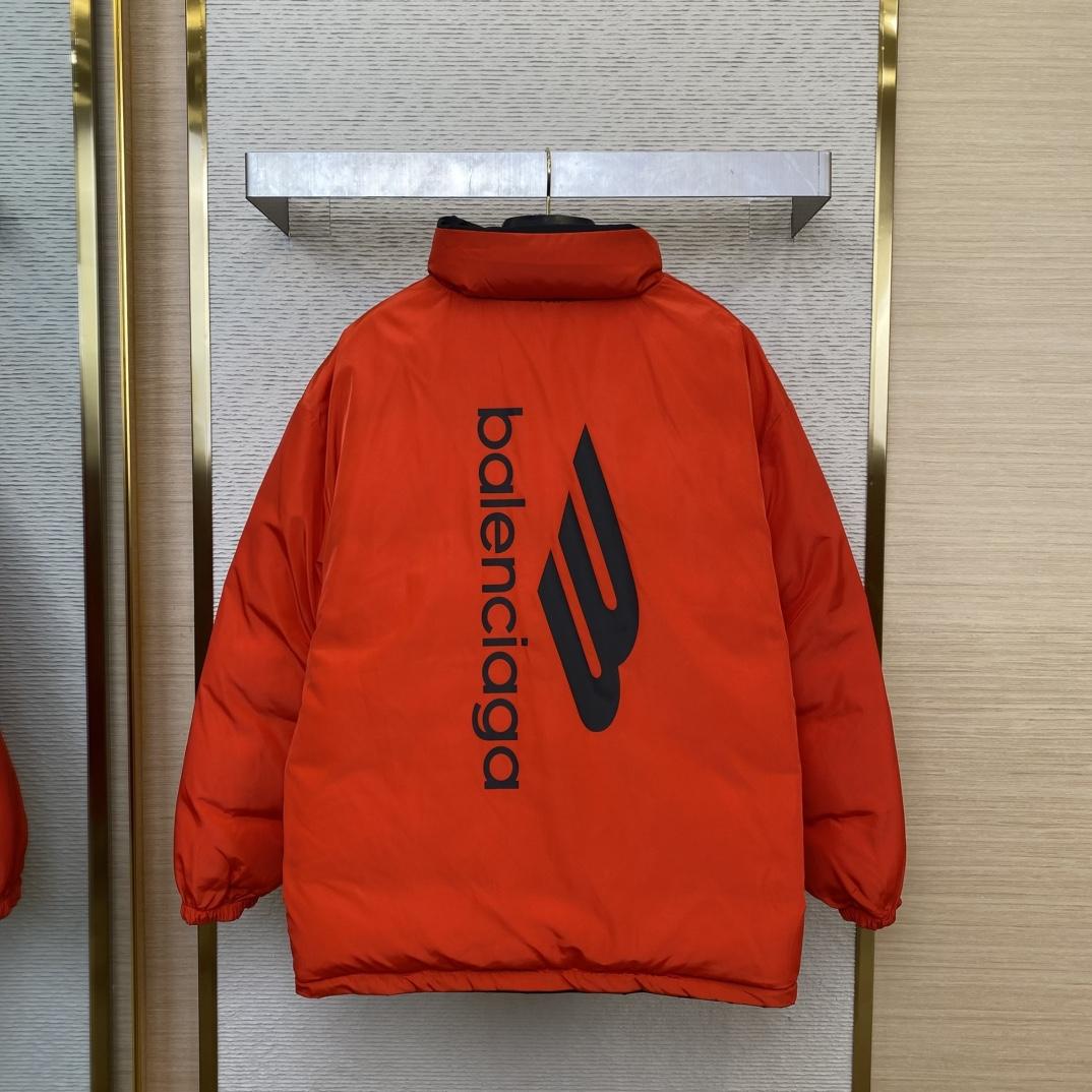 Balenciaga Logo-print Reversible Puffer Jacket - 
