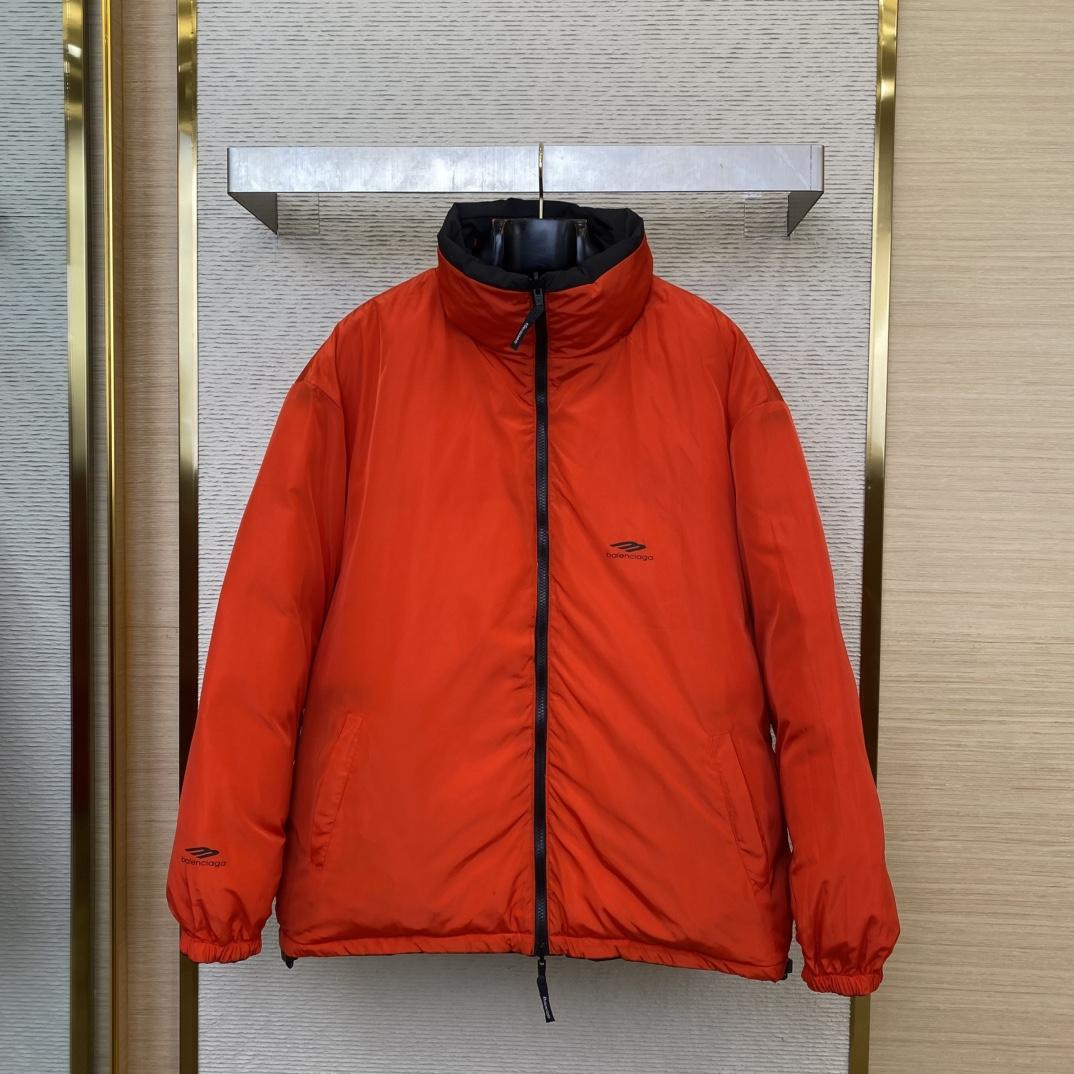 Balenciaga Logo-print Reversible Puffer Jacket - 