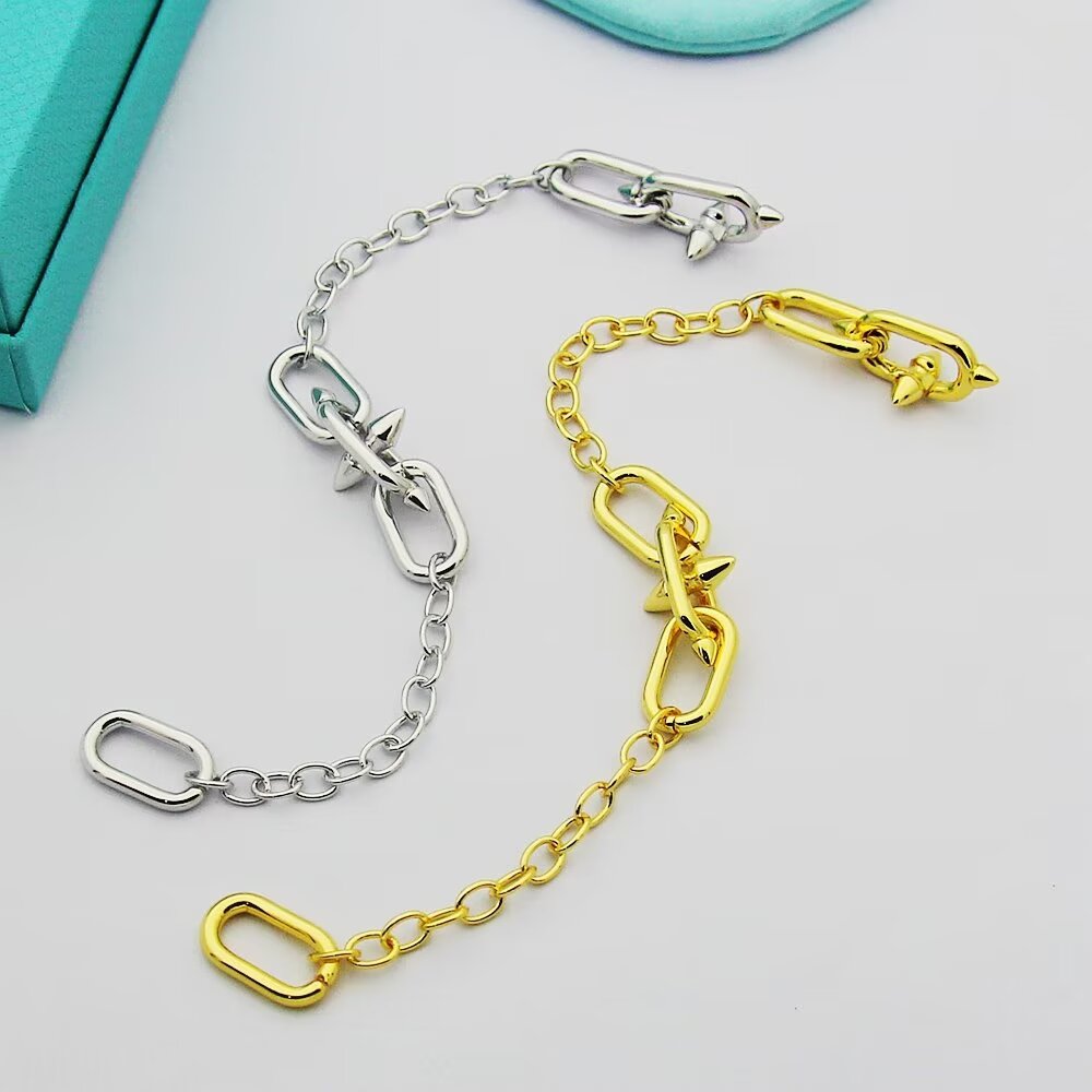 Tiffany & Co. Tiffany Titan by Pharrell Williams Medium Link Station Bracelet  - 