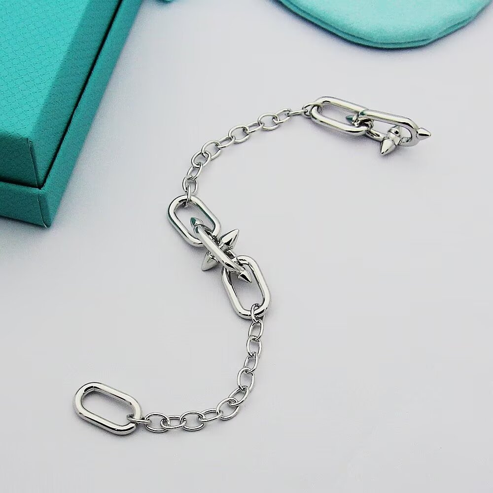 Tiffany & Co. Tiffany Titan by Pharrell Williams Medium Link Station Bracelet  - 