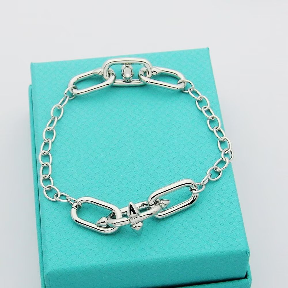Tiffany & Co. Tiffany Titan by Pharrell Williams Medium Link Station Bracelet  - 