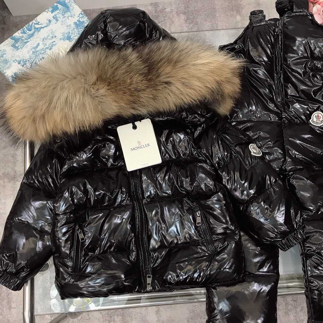 Moncler Kids Down Jacket And Pants - 