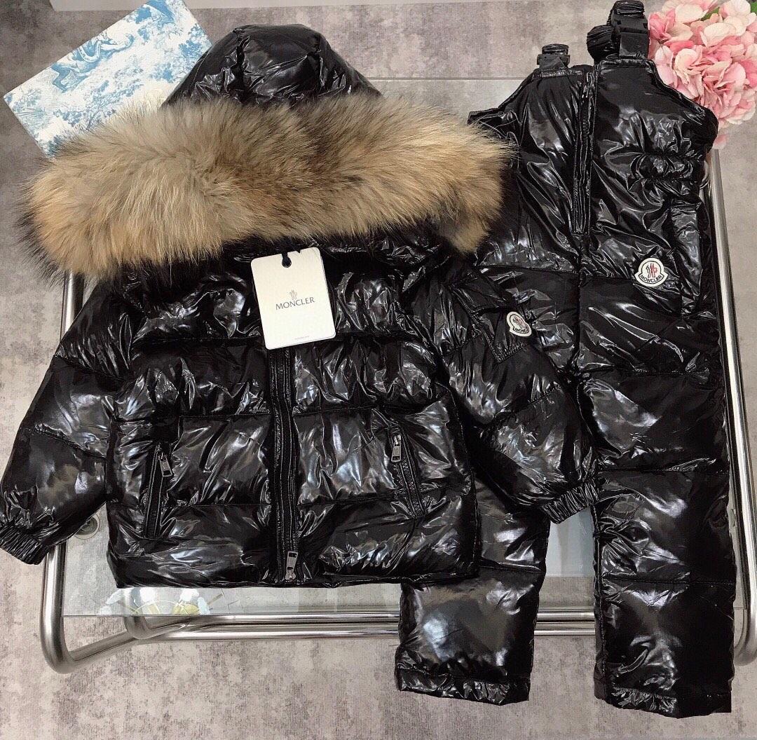 Moncler Kids Down Jacket And Pants - 