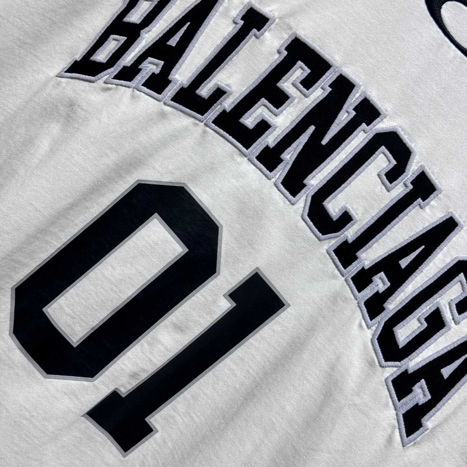 Balenciaga Basketball Series - Oversized T-Shirt In Off White - 