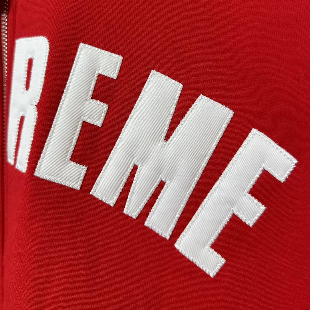 Supreme Arc Thermal Zip Up Hooded Sweatshirt - 