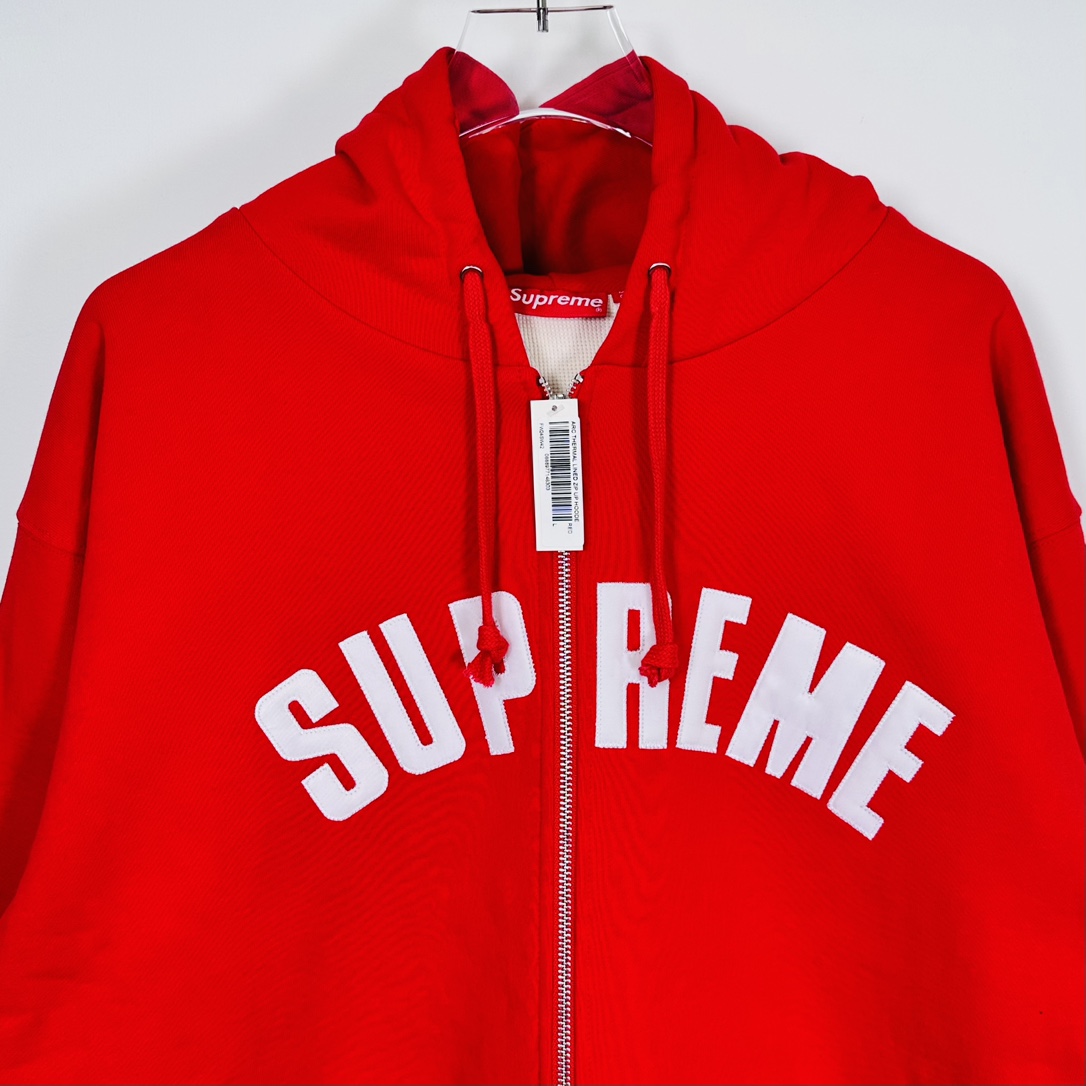Supreme Arc Thermal Zip Up Hooded Sweatshirt - 