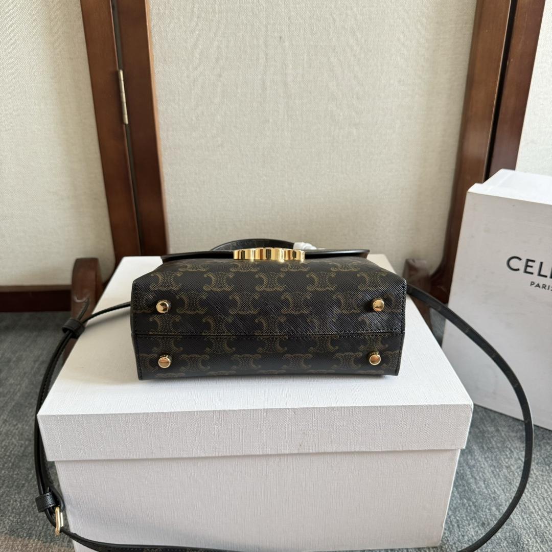 Celine Teen Nino Bag In Triomphe Canvas - 