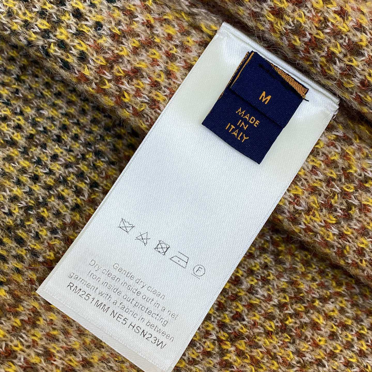 Louis Vuitton Mohair Blend Fair Isle Pullover - 