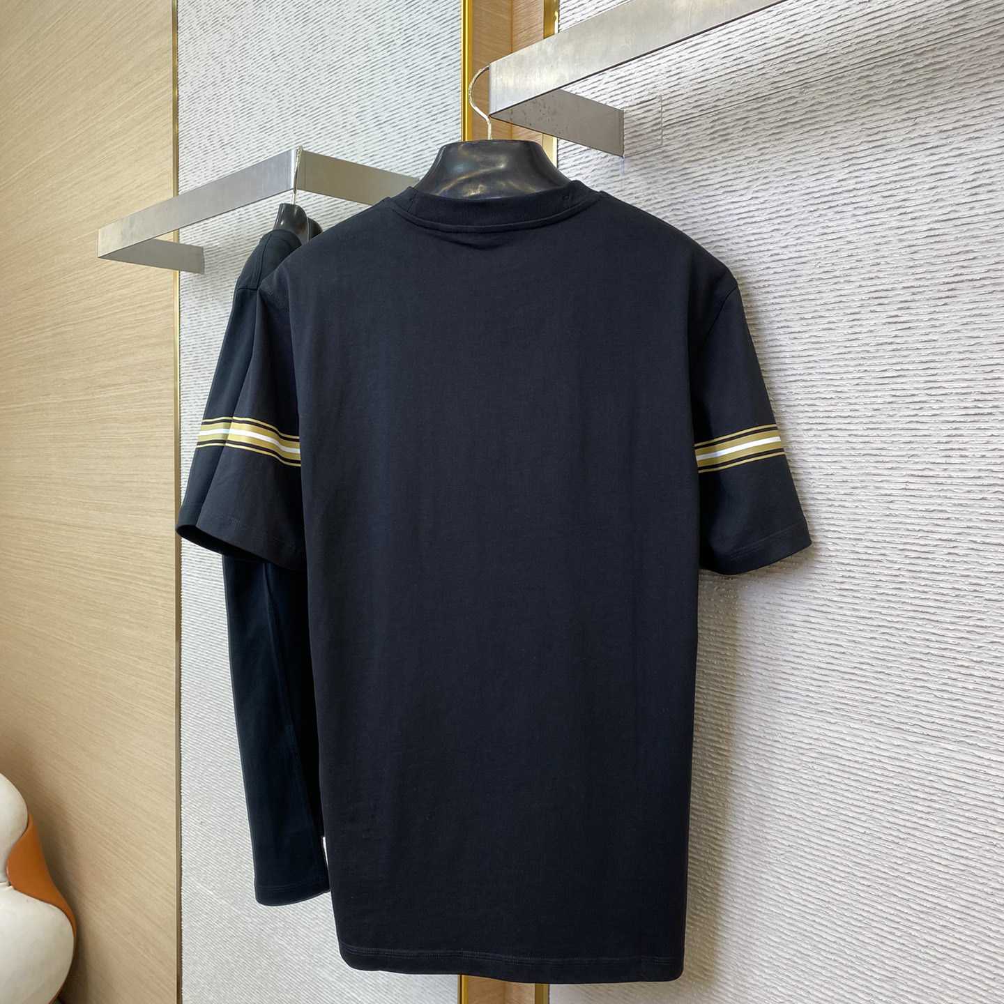 Burberry Striped Cotton T-shirt - 