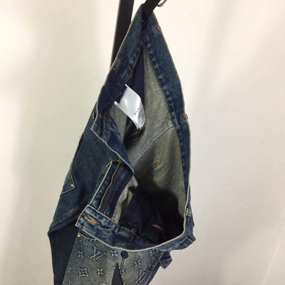 Louis Vuitton Monogram Carpenter Jeans - 