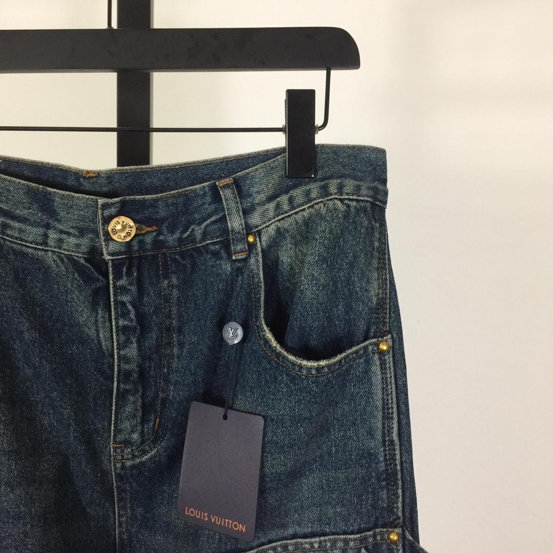 Louis Vuitton Monogram Carpenter Jeans - 