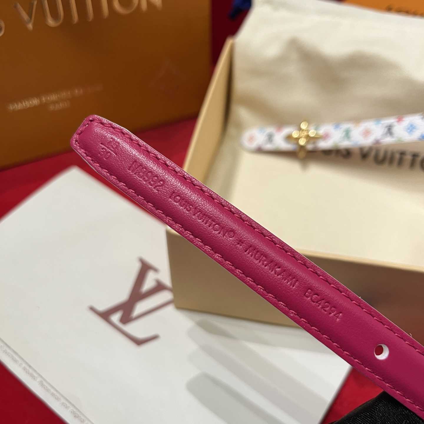 Louis Vuitton LV x TM LV D-Ring 15mm Belt    - 