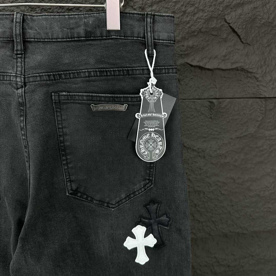 Chrome Hearts Straight Leg Jeans - 