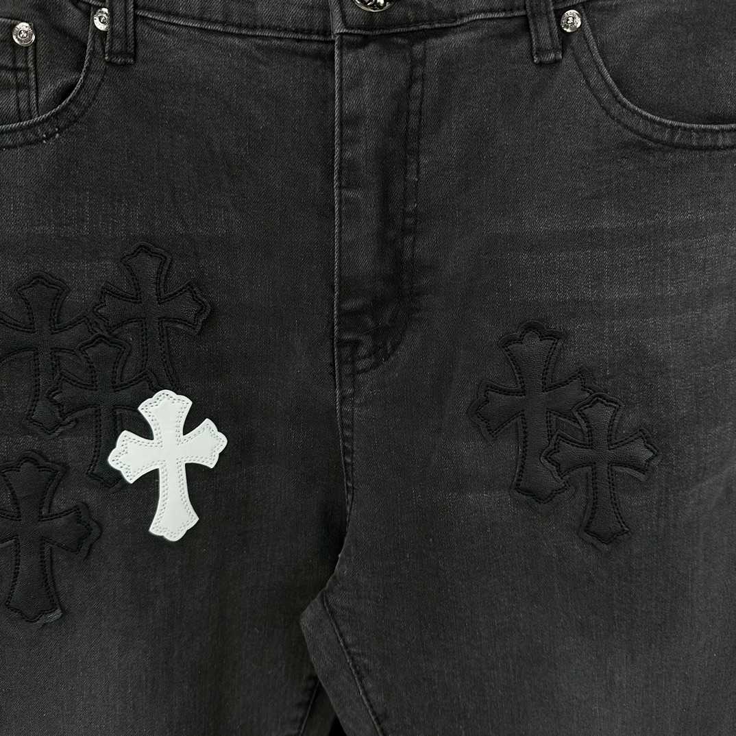 Chrome Hearts Straight Leg Jeans - 