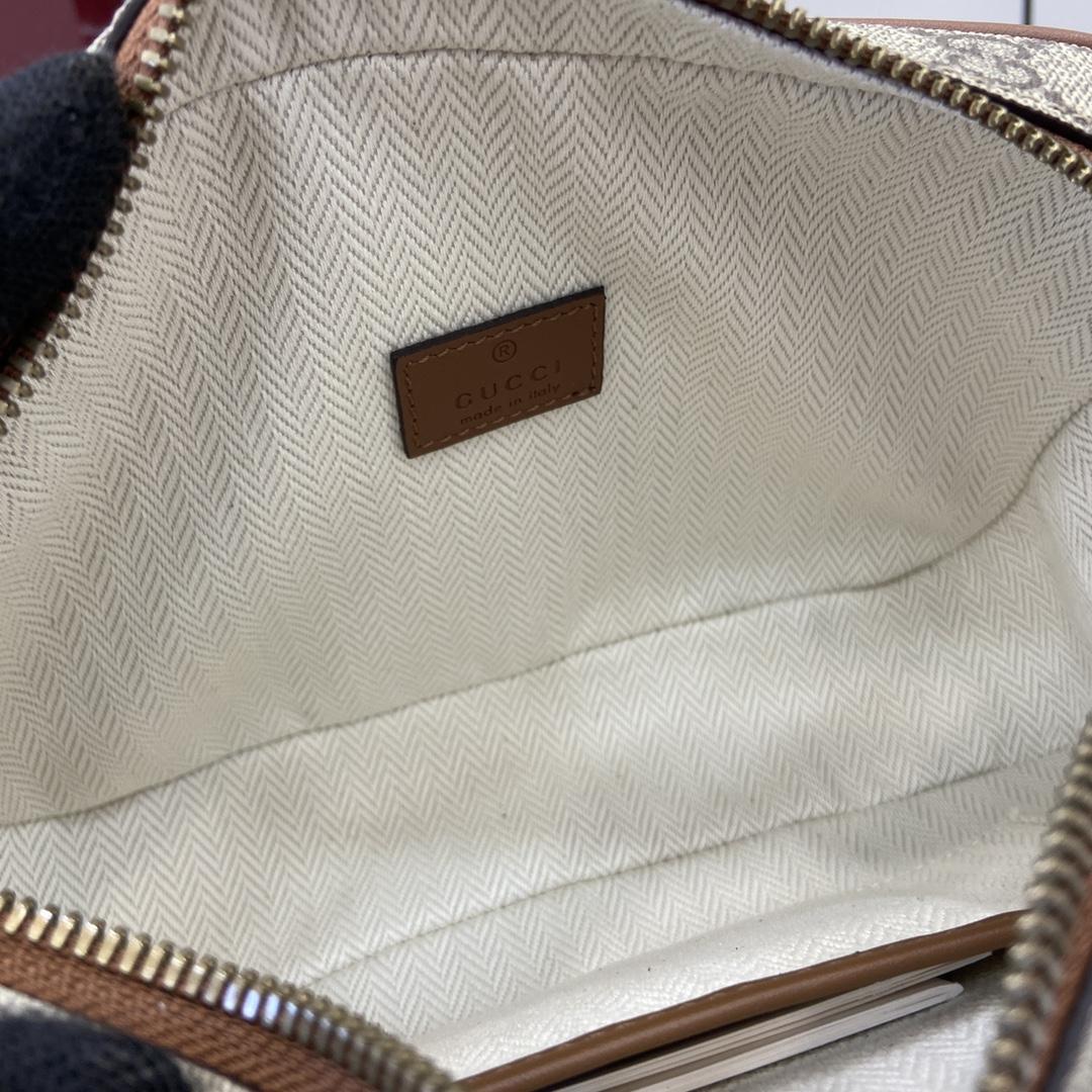 Gucci GG Emblem Embossed Super Mini Bag - 