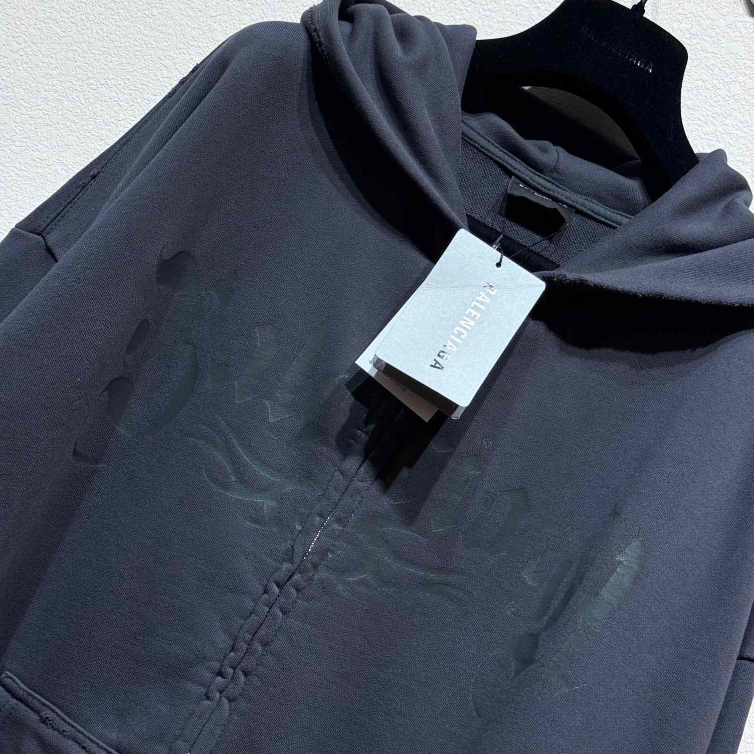 Balenciaga Zip-Up Hoodie - 