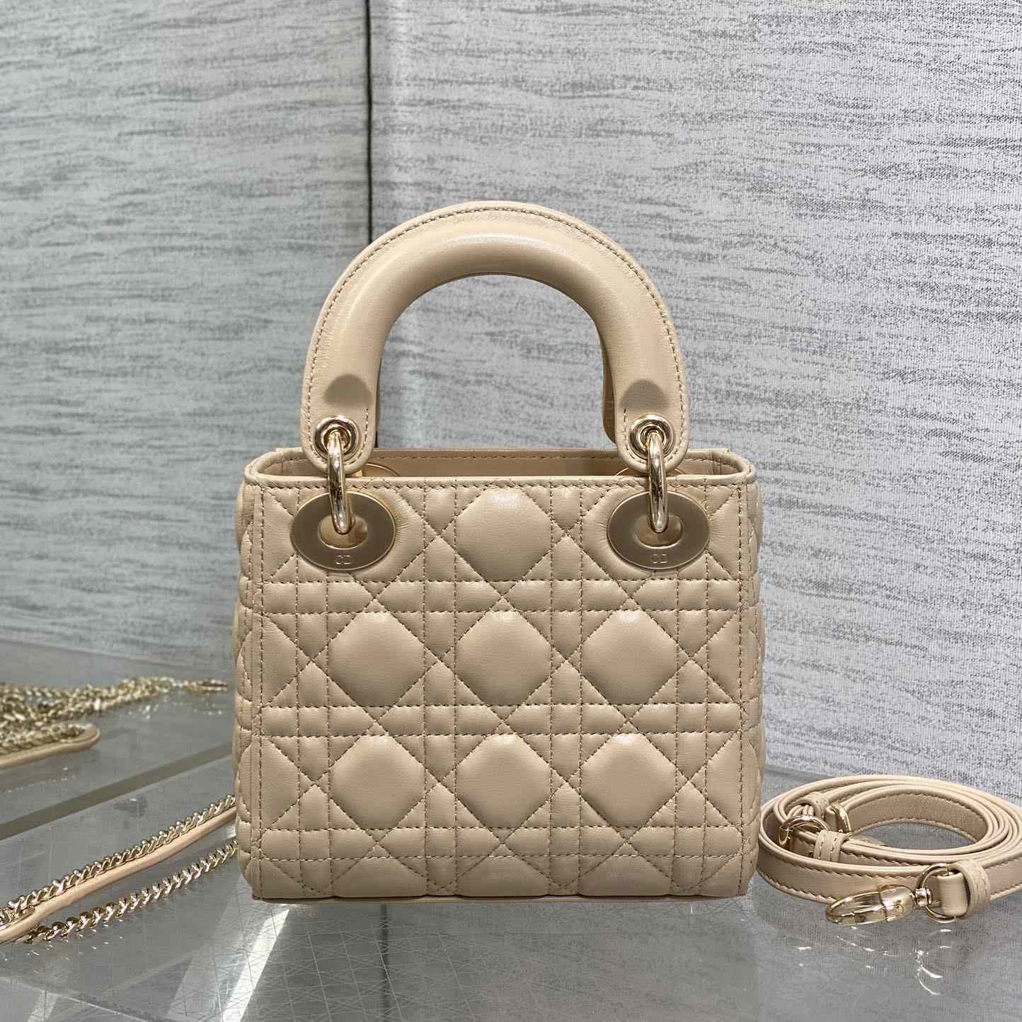 Dior Mini Lady Dior Bag     - 