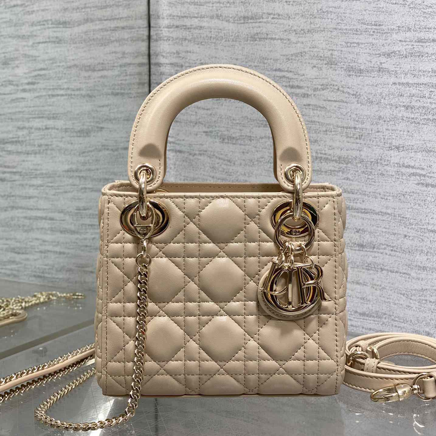 Dior Mini Lady Dior Bag     - 