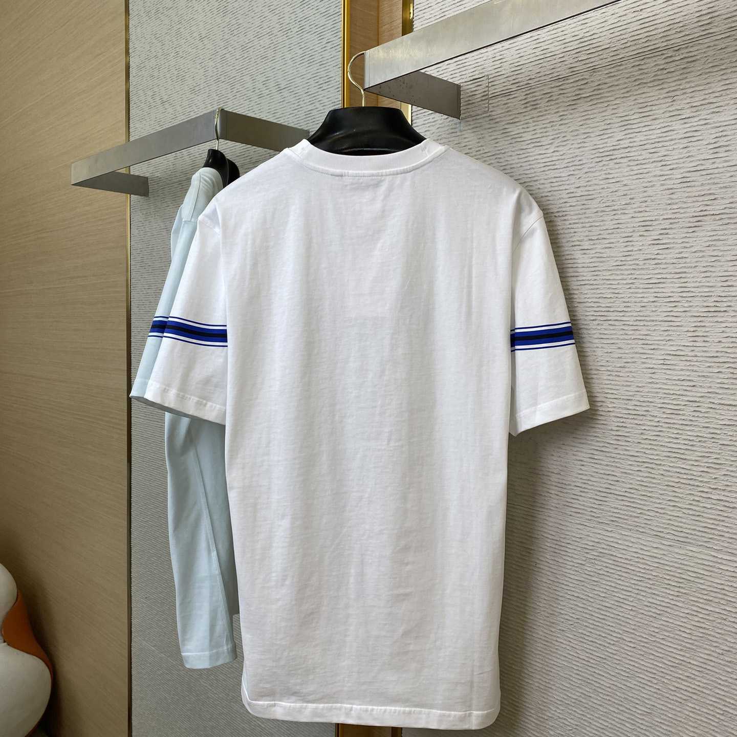 Burberry Striped Cotton T-shirt - 