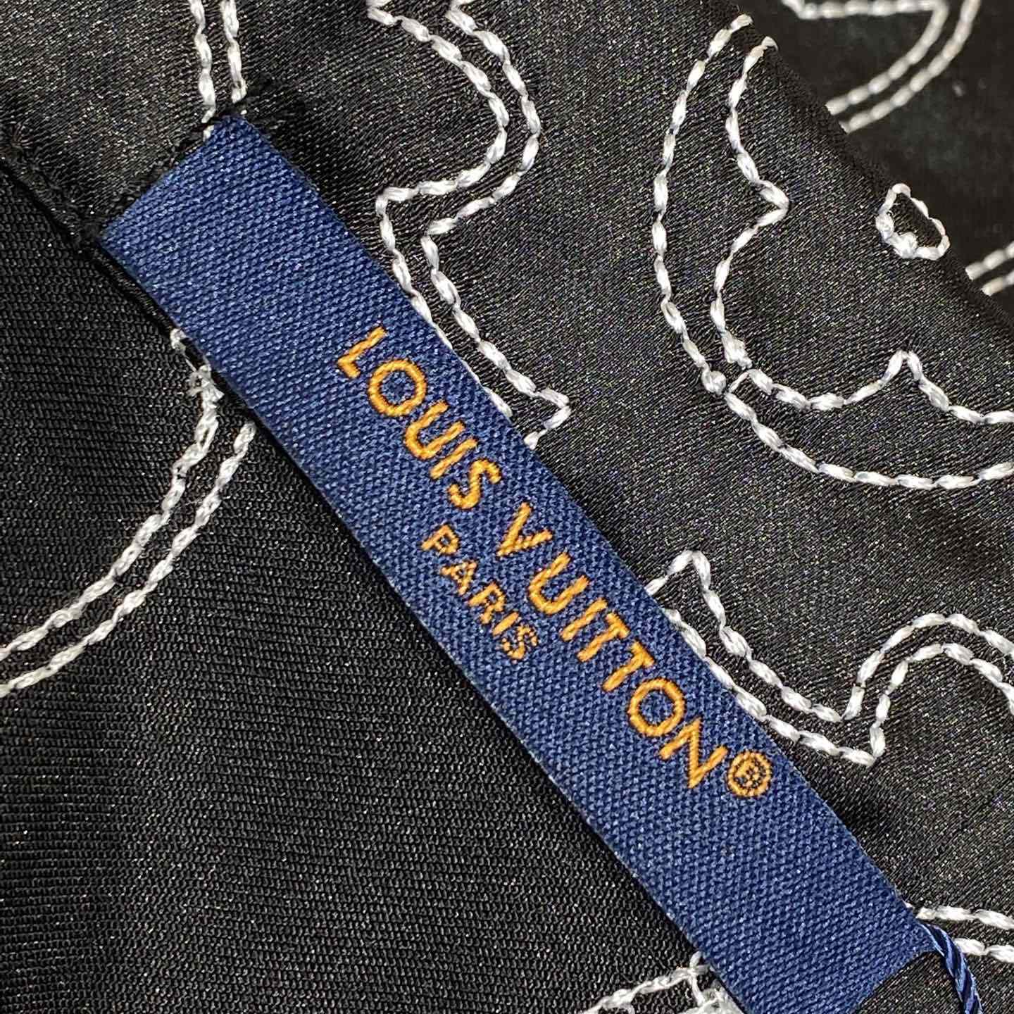 Louis Vuitton Printed Silk Shorts   1AFWOR - 