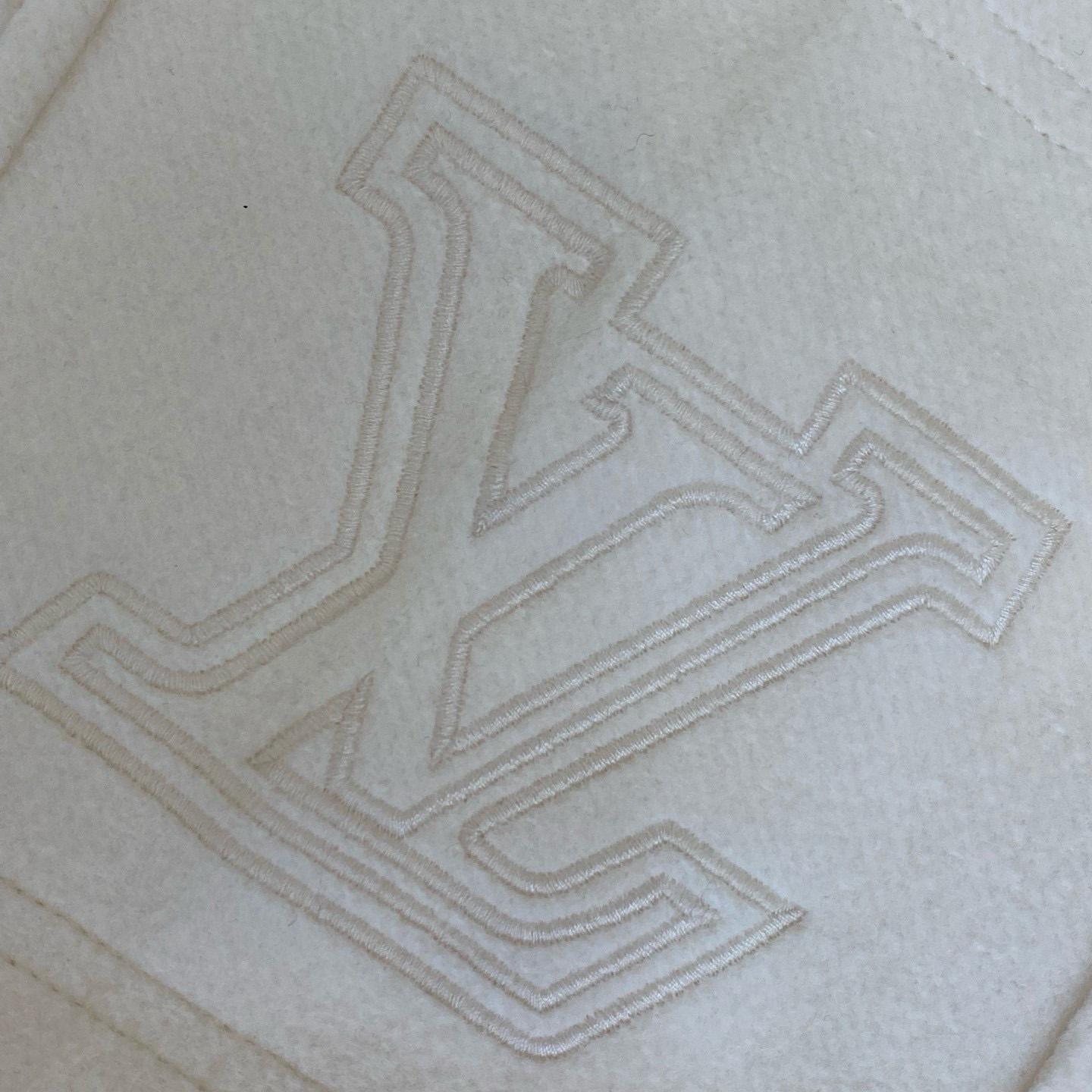 Louis Vuitton Quilted Textured Wool Pants   1AGJPK - 