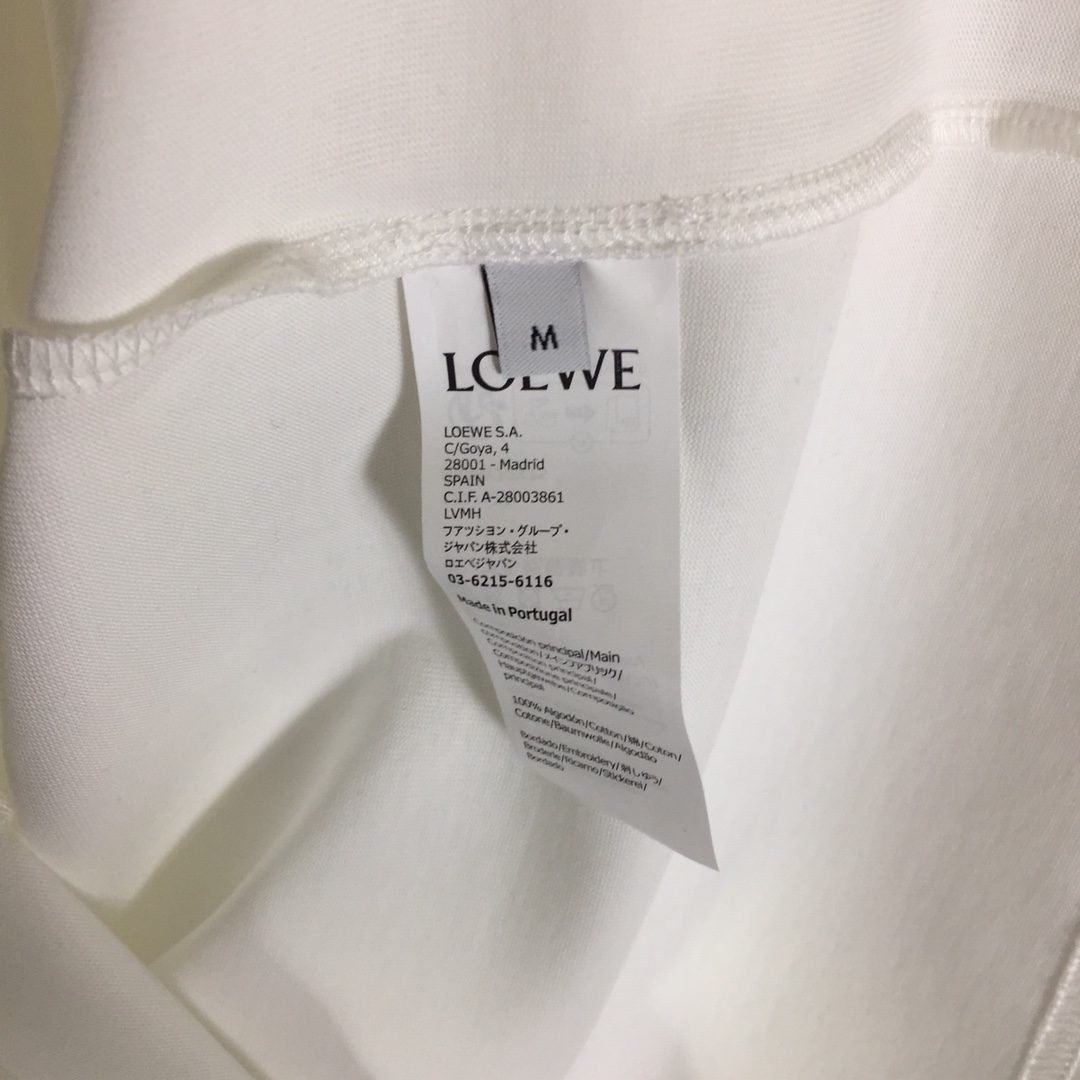 Loewe Relaxed Fit T-shirt In Cotton - 