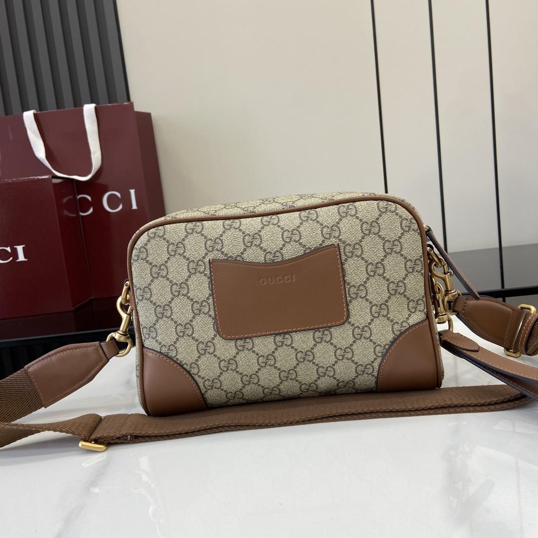 Gucci GG Emblem Small Crossbody Bag - 