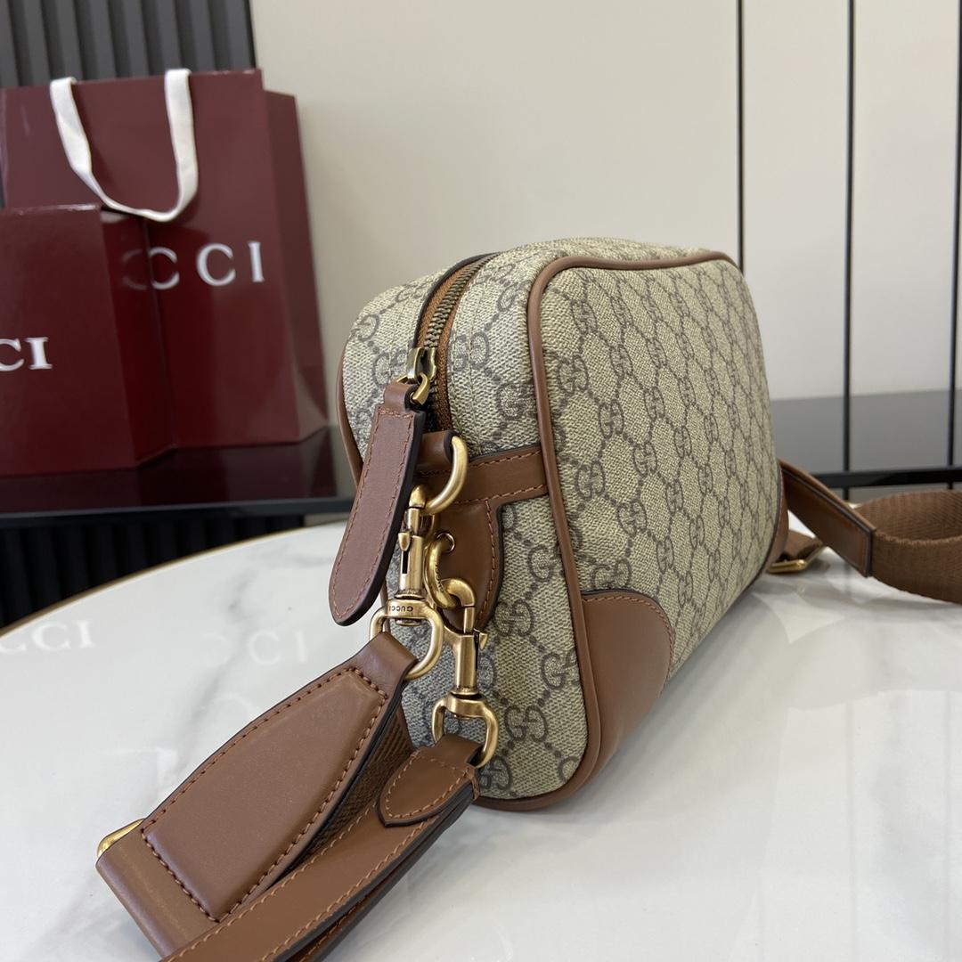 Gucci GG Emblem Small Crossbody Bag - 