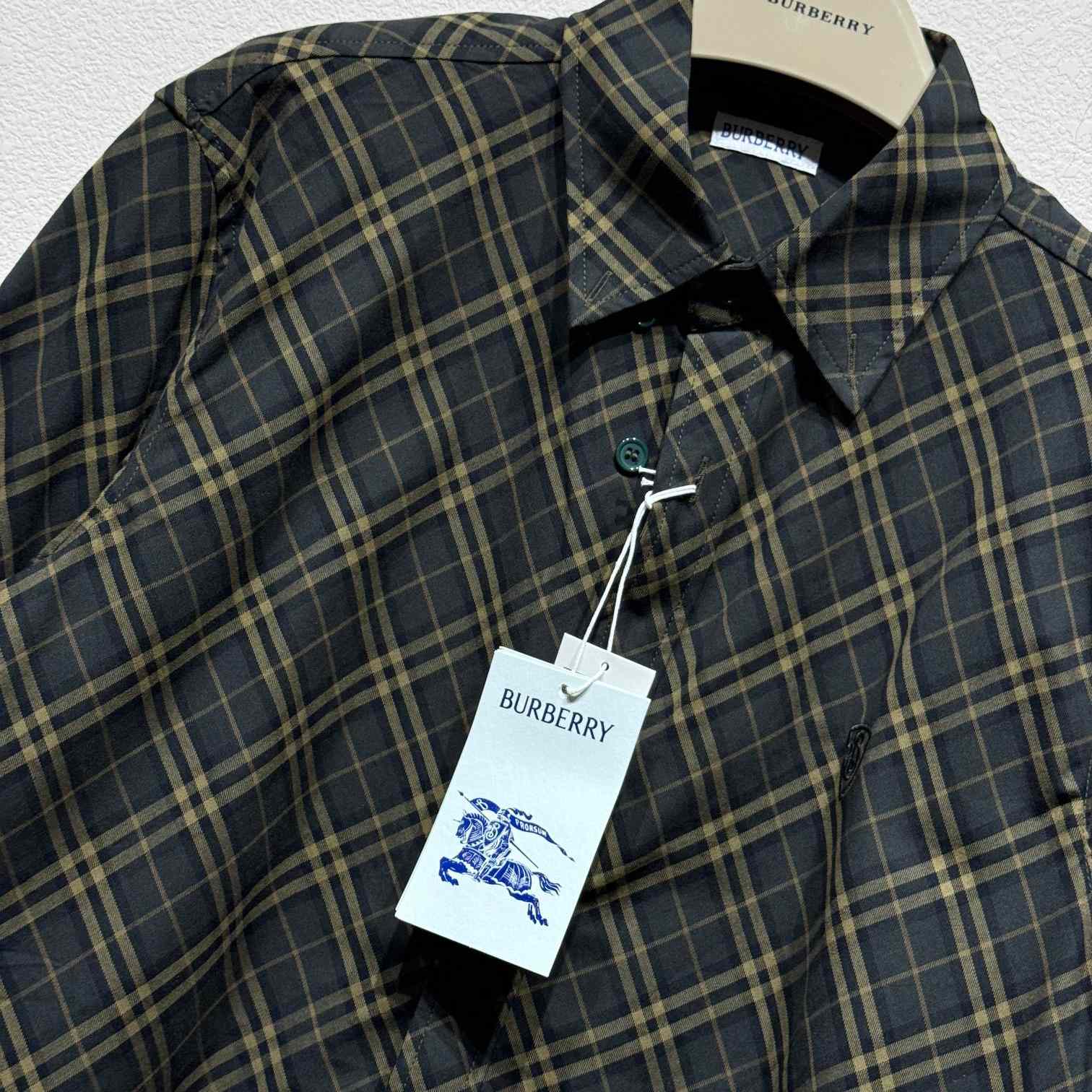 Burberry Regular Fit Check Cotton Shirt - 