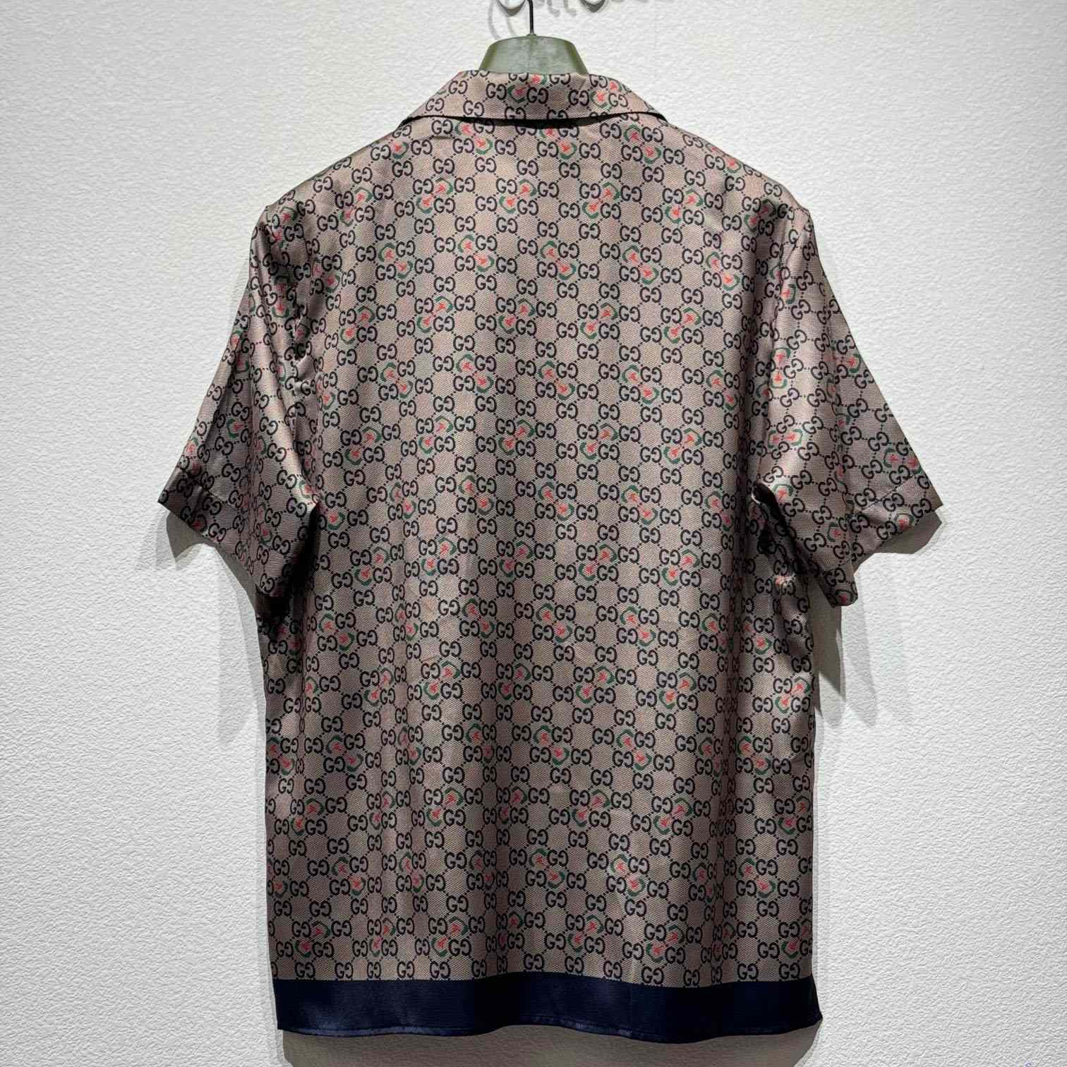 Gucci Monogram Vacation Shirt  - DesignerGu