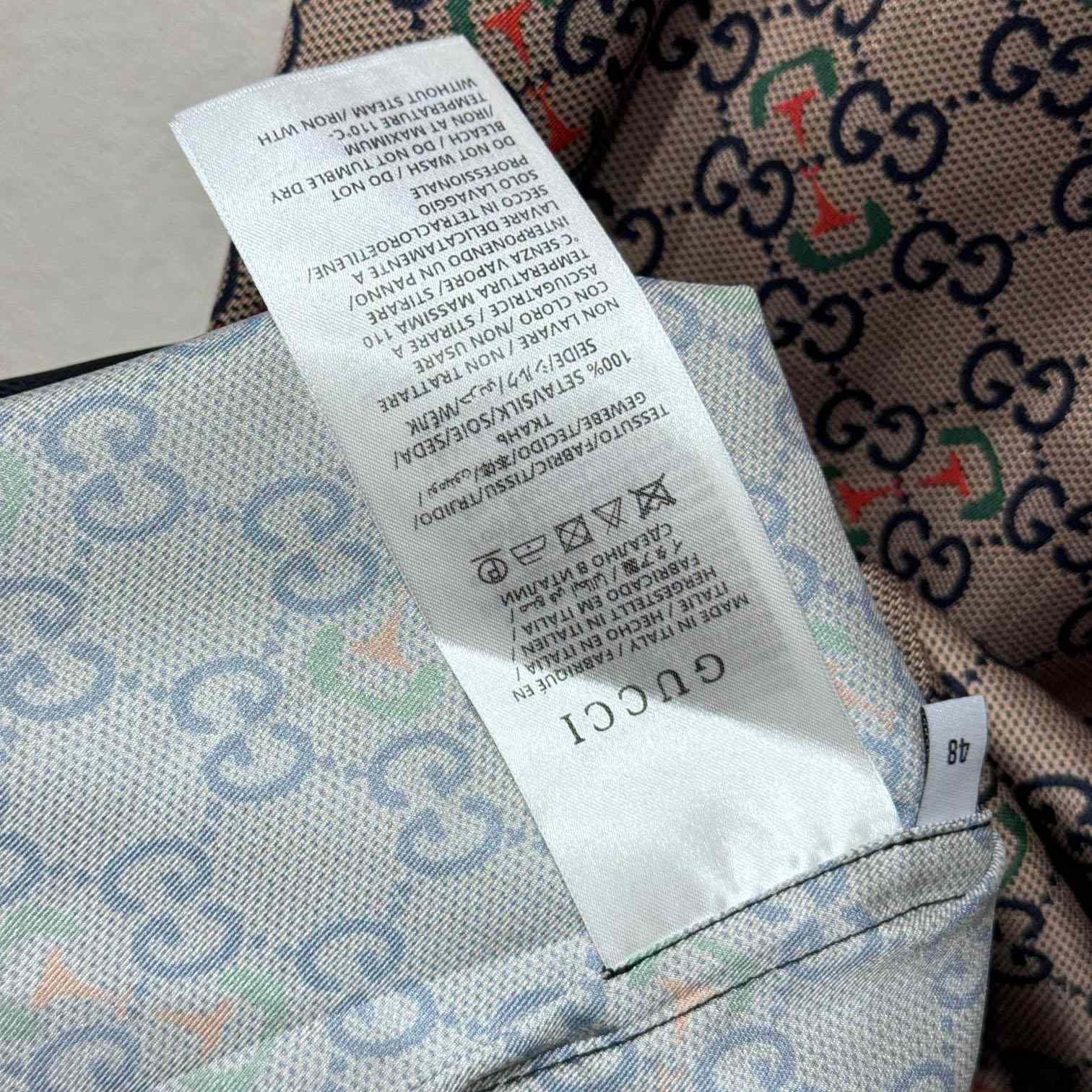 Gucci Monogram Vacation Shirt  - DesignerGu
