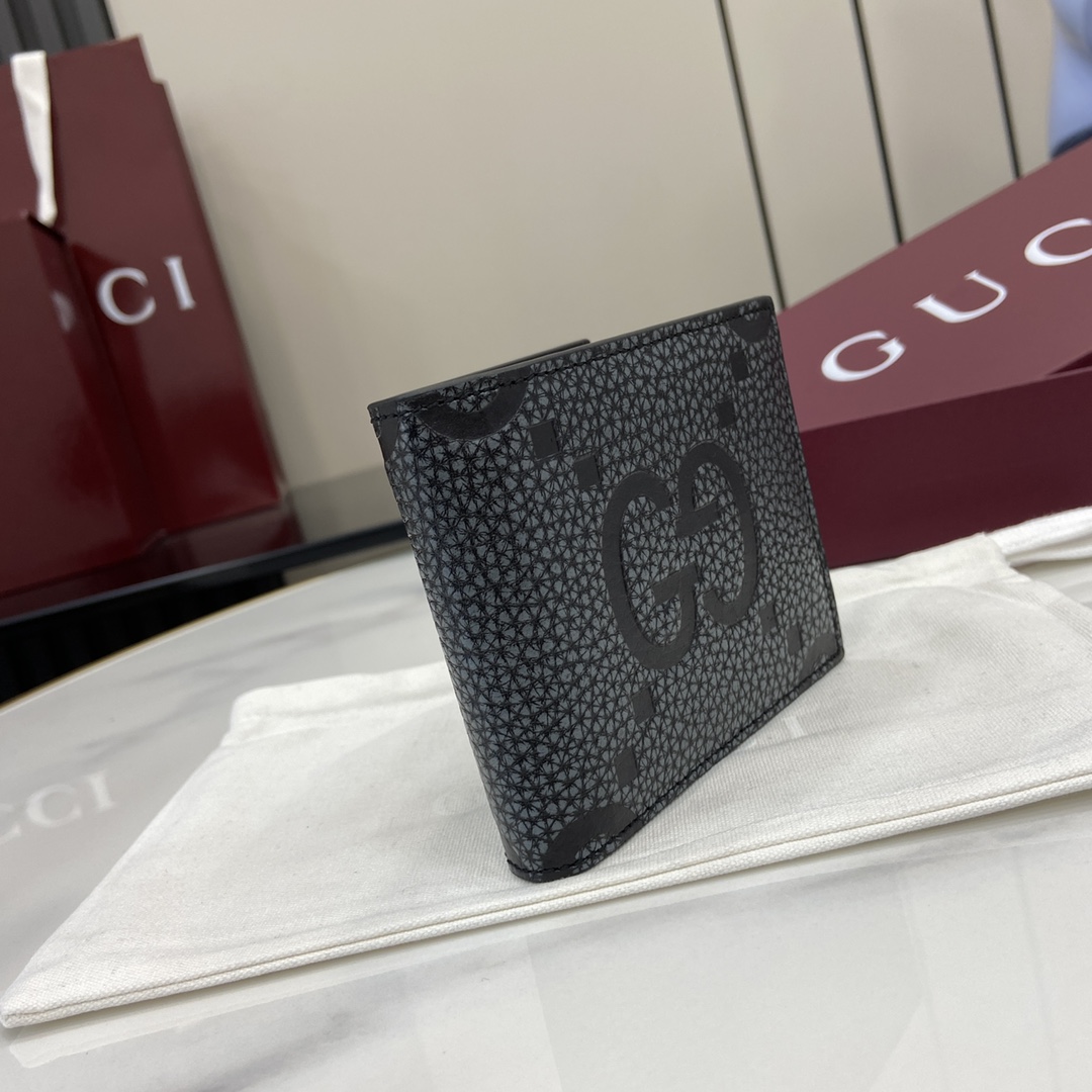 Gucci Maxi GG Bi-fold Wallet - 