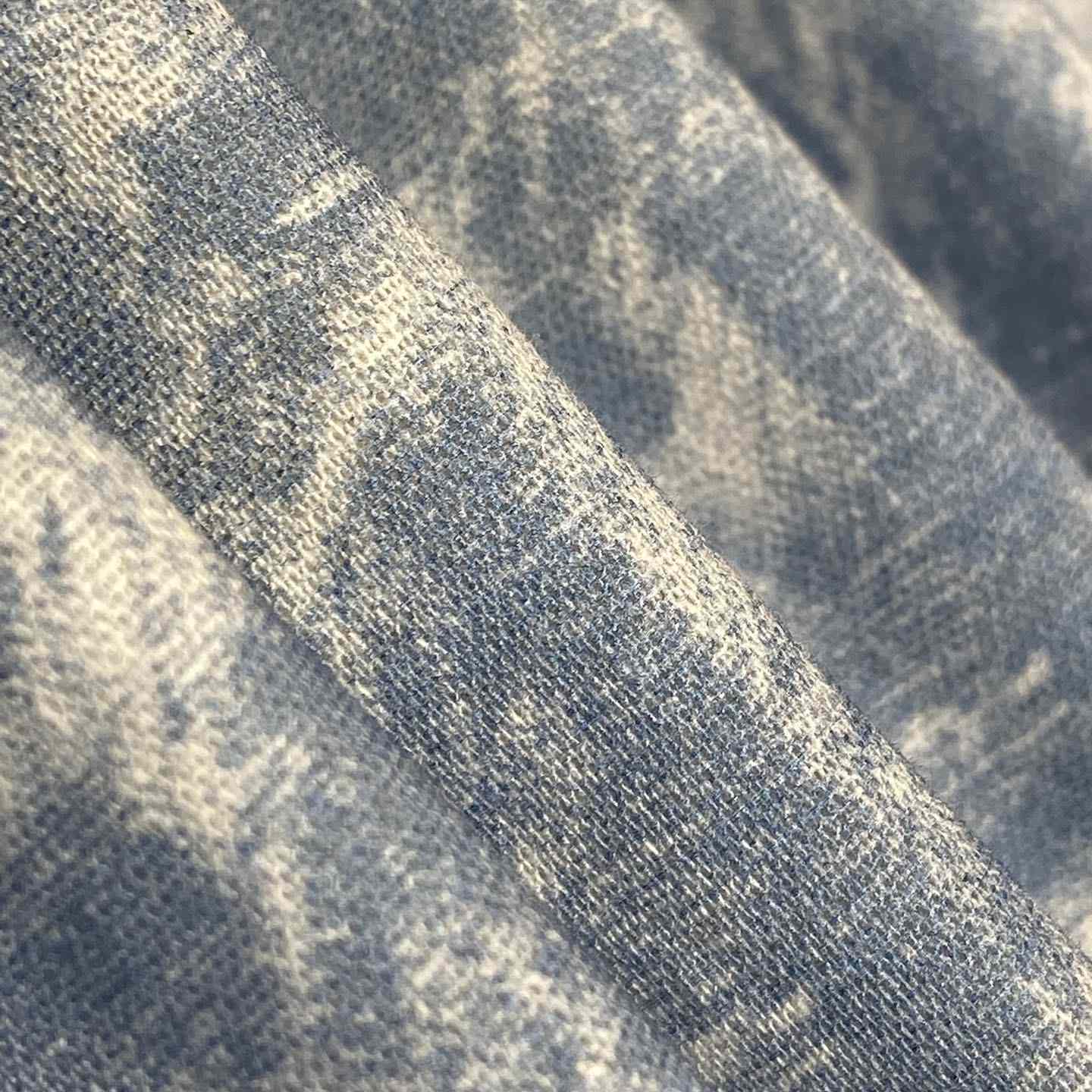 Fendi Blue FF Linen Shorts - 