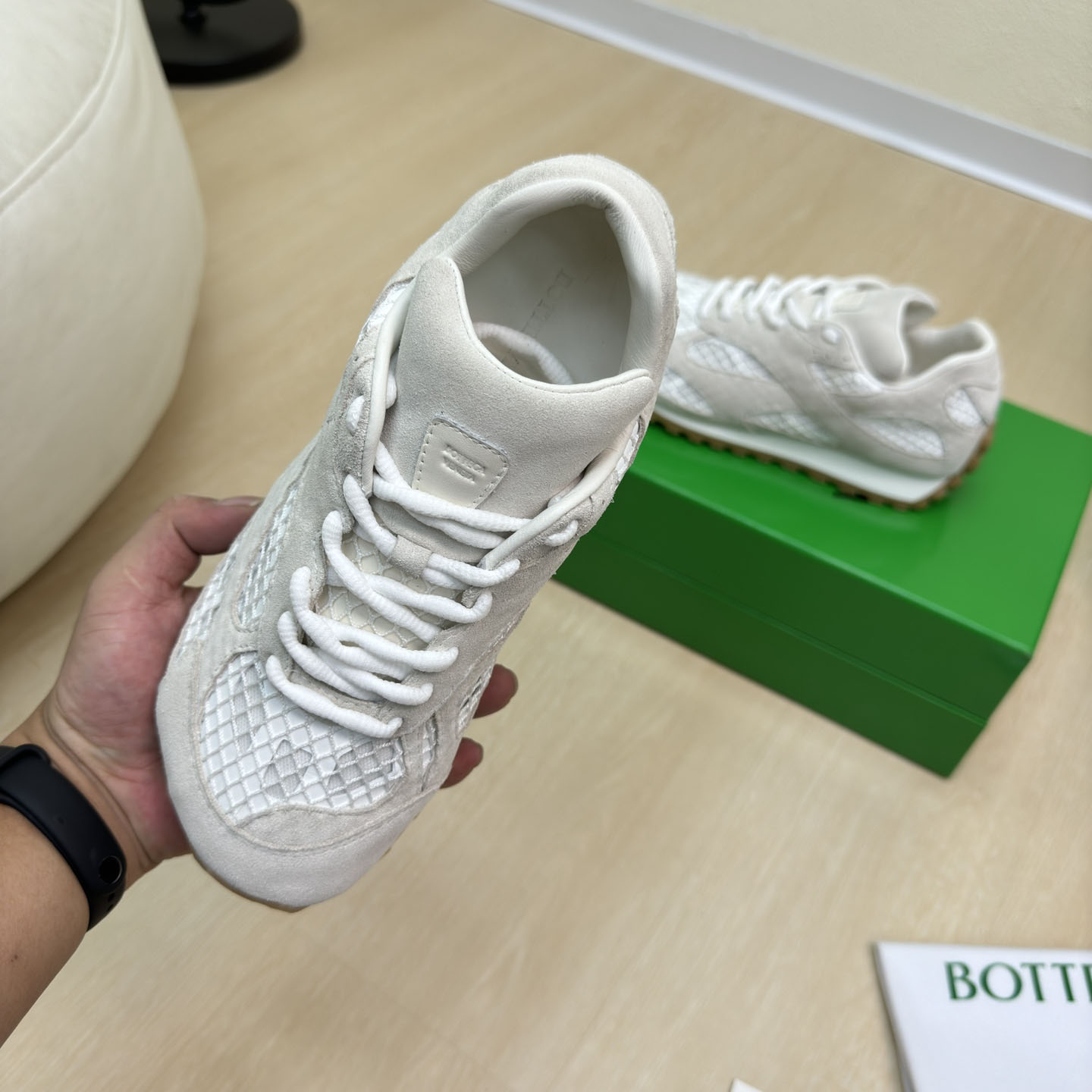 Bottega Veneta Orbit Sneaker - DesignerGu