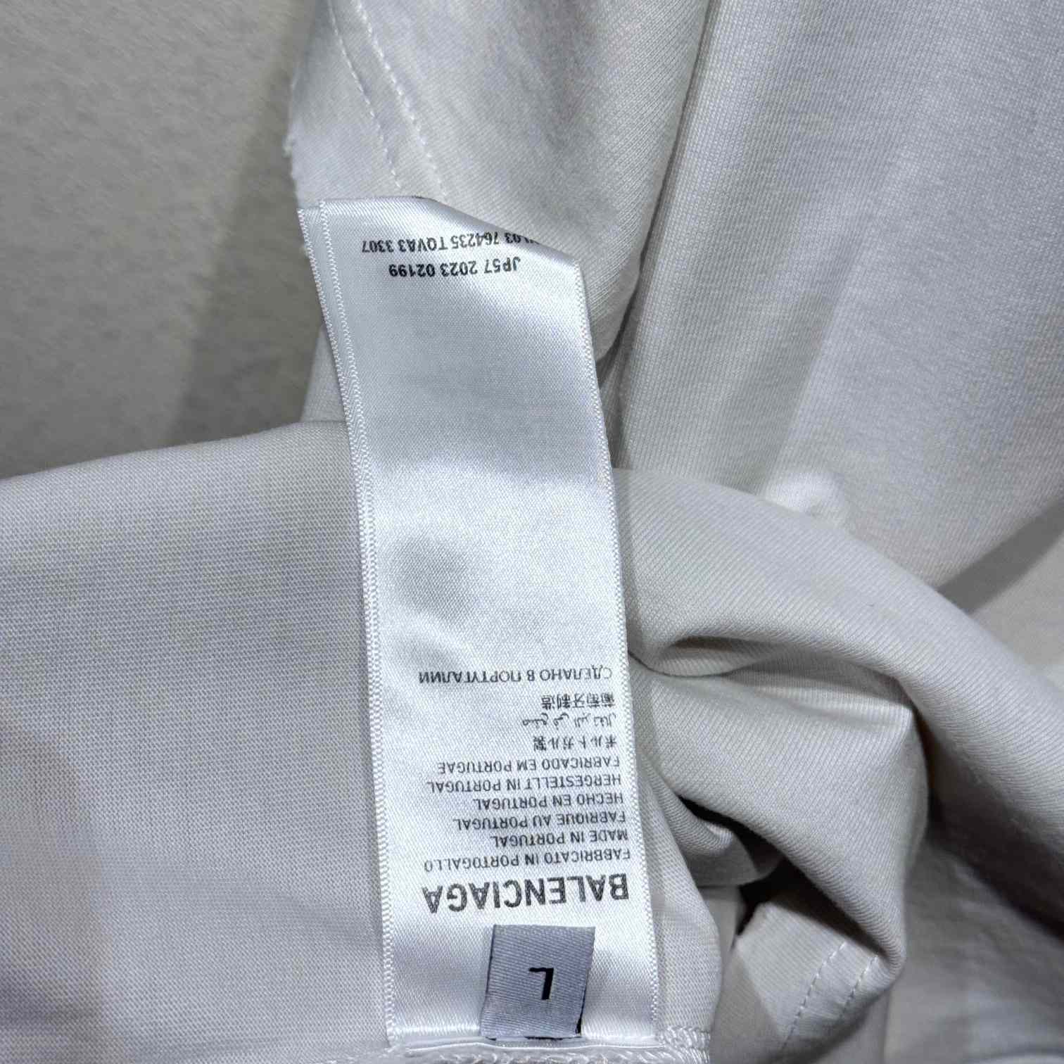 Balenciaga Stencil Type T-Shirt - DesignerGu
