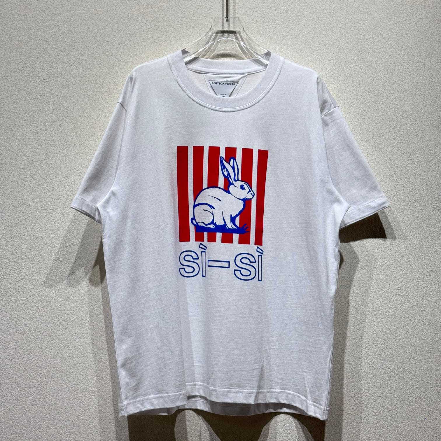 Bottega Veneta Cotton Printed Jersey T-Shirt - DesignerGu