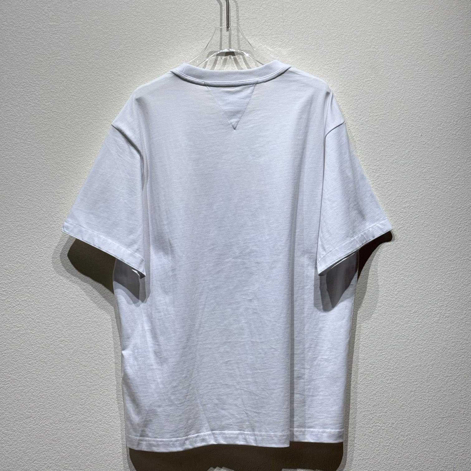 Bottega Veneta Cotton Printed Jersey T-Shirt - DesignerGu