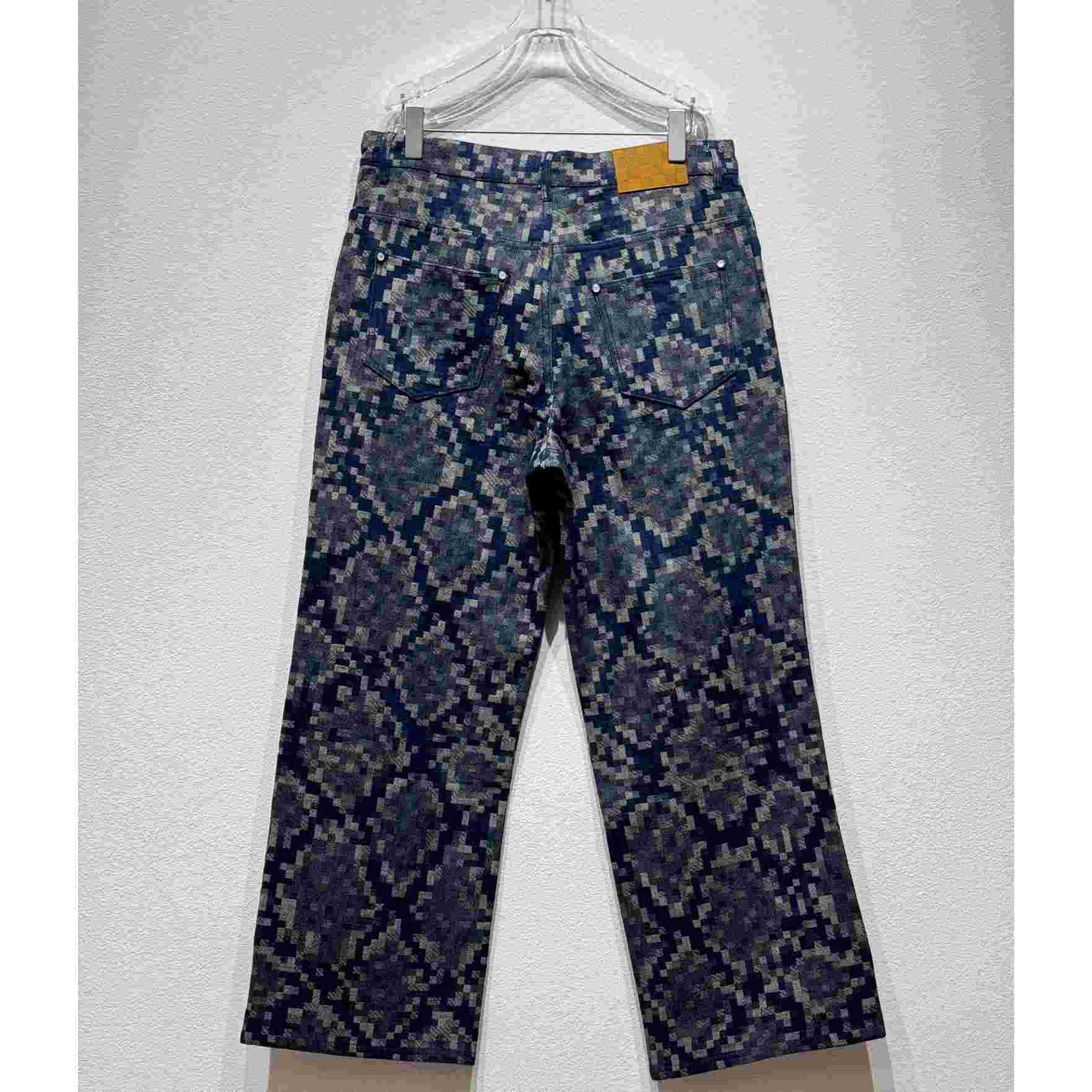 Louis Vuitton Graphic Denim Skate Pants   - 