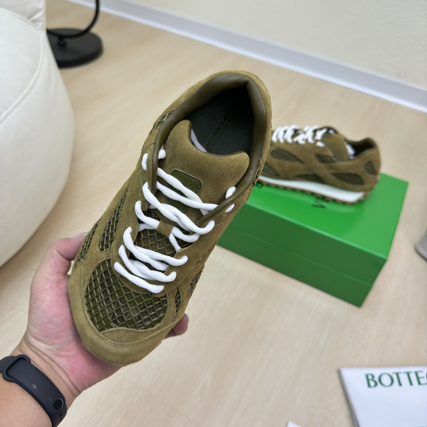 Bottega Veneta Orbit Sneaker - DesignerGu