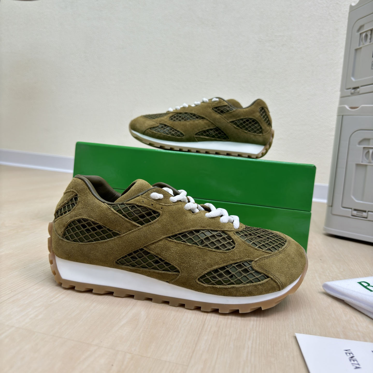 Bottega Veneta Orbit Sneaker - DesignerGu
