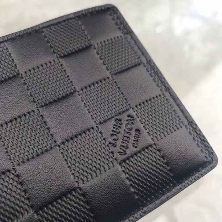 Louis Vuitton Damier Wallet 11.5X9cm   N63263 - DesignerGu