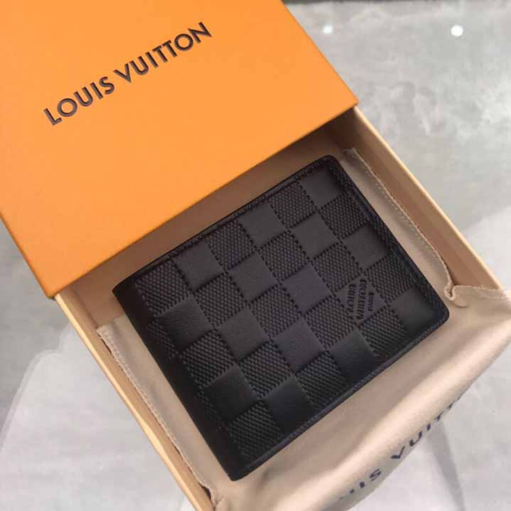 Louis Vuitton Damier Wallet 11.5X9cm   N63263 - DesignerGu