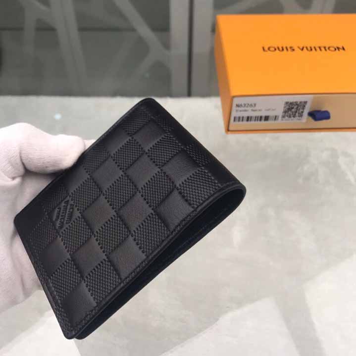 Louis Vuitton Damier Wallet 11.5X9cm   N63263 - DesignerGu